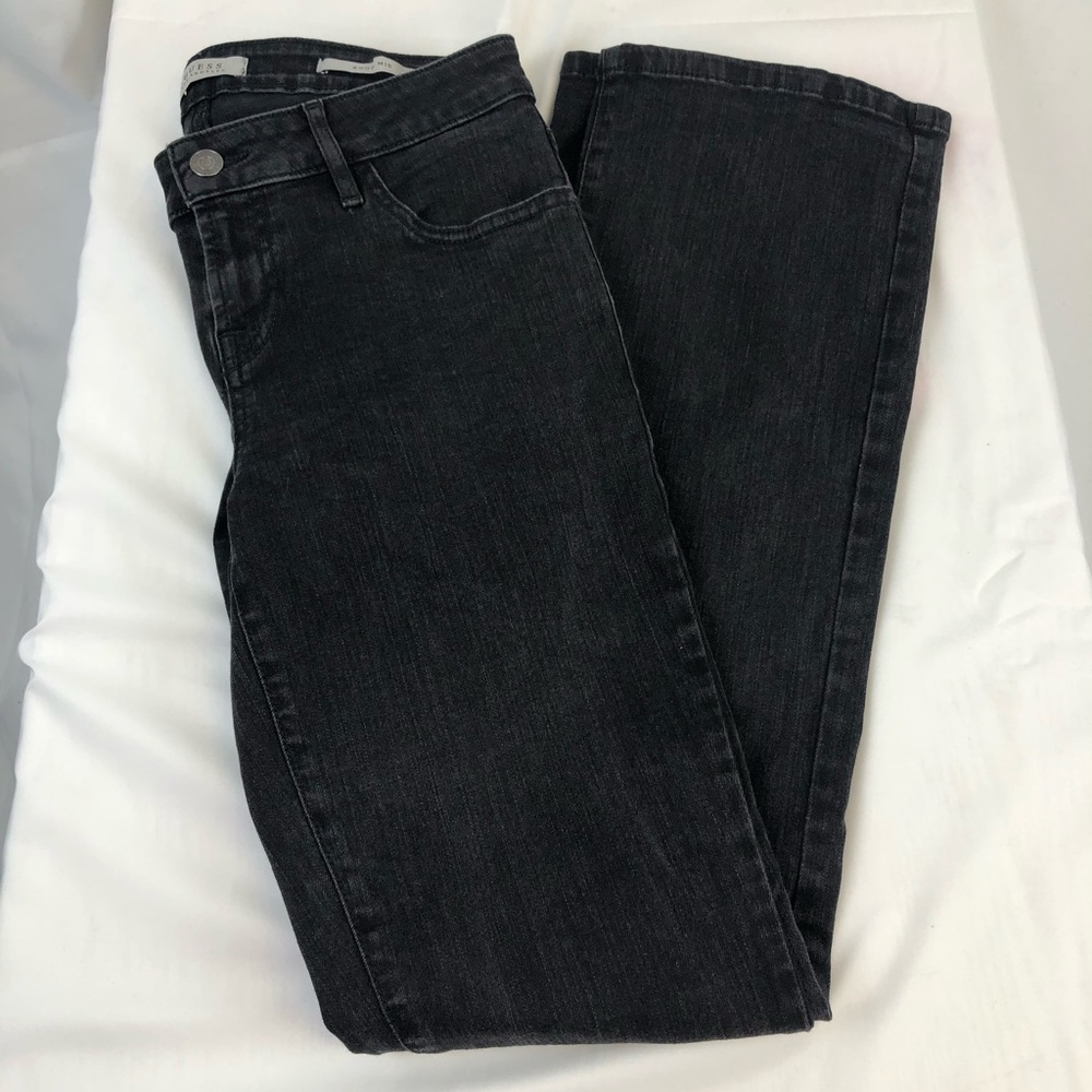 GUESS Los Angelos Stretch Black Jeans Size 28